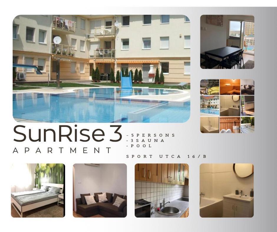 Sunrise 2 Apartment Hajdúszoboszló Zewnętrze zdjęcie